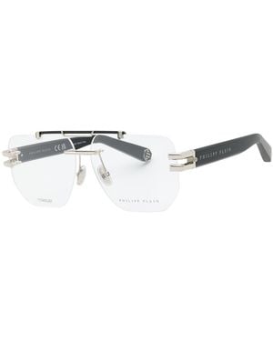 Philipp Plein Vpp087M 61Mm Optical Frames - White