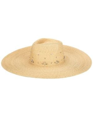 San Diego Hat Glitz Fedora - Natural