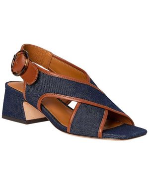J.McLaughlin Jessamine Leather Sandal - Blue
