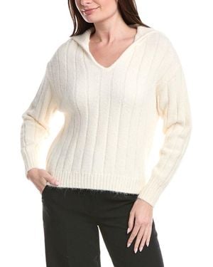 Kenneth Cole Polo Jumper - White