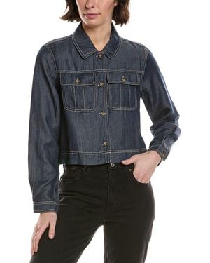 Bella Dahl Utility Jacket - Blue