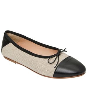 Jack Rogers Carlotta Leather Ballet Flat - White