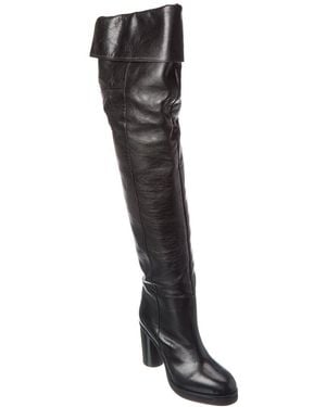 Isabel Marant Tod's Leather Bootie - Black