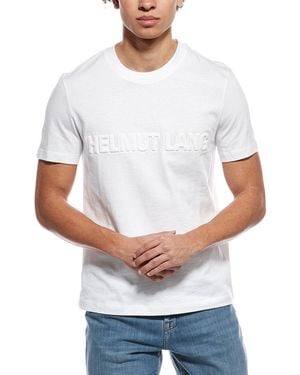 Helmut Lang Embossed T-Shirt - White