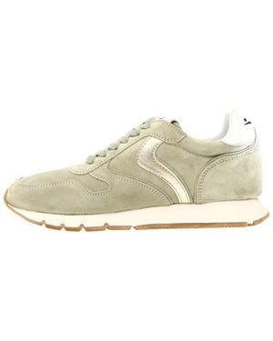 Voile Blanche Julia Suede Sneaker - White