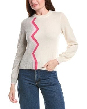 Isla Jasmine Lightning Cashmere Top - Blue