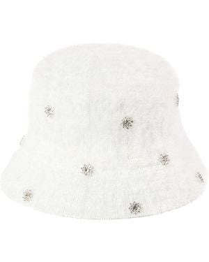 San Diego Hat Anita Bucket Hat - White