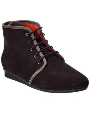 Arche Niness Leather Bootie - Black