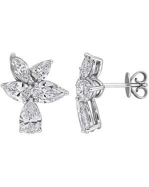 Created Forever 14K 2.00 Ct. Tw. Lab-Grown Diamond Stud Earrings - Metallic