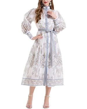 GABRIELA RICH Midi Dress - White