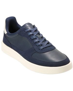 Cole Haan Gcc Daily Court Leather Trainer - Blue