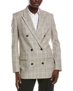 BOSS Jukana Wool-Blend Blazer - Grey
