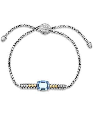 Samuel B. 18K 4.00 Ct. Tw. Topaz Bracelet - Metallic