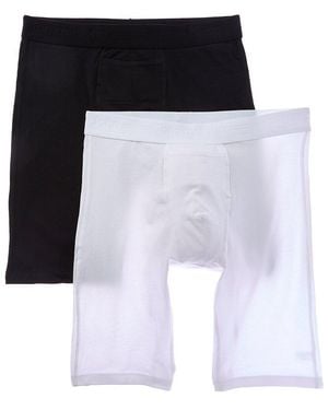 Tommy John 2Pk Cotton Basics Boxer Brief - Multicolour