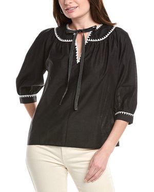 English Factory Top - Black