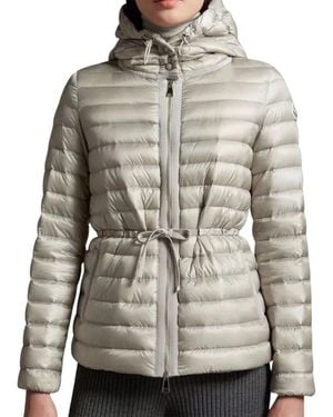 Moncler Raie Short Down Jacket - Grey