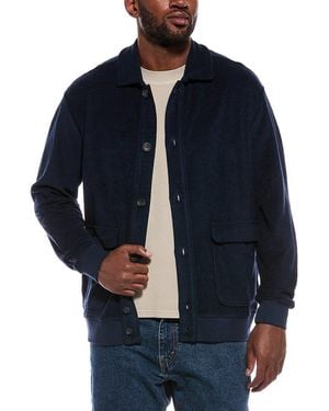 Slowear Terry Overshirt - Blue