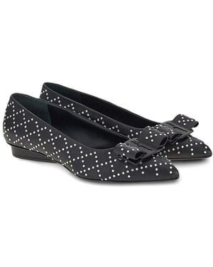 Ferragamo Viva Leather Pump - Black