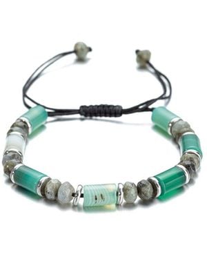 Eye Candy LA Luxe Collection Tremolite Carter Bracelet - Green