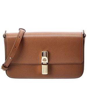 Furla Iride Small Leather Crossbody - Brown