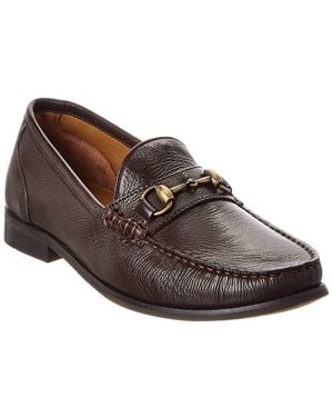 Donald J Pliner Nickolas Leather Loafer - Brown