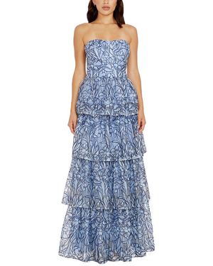 strapless open back dress Vickie Dress – Dress the Population