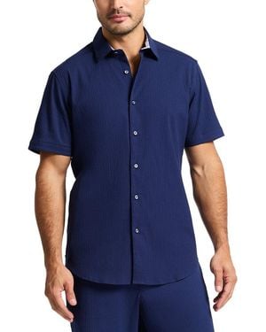 Robert Graham Thresher Woven Shirt - Blue