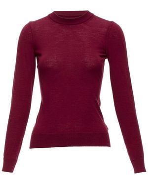 Alaïa Alaïa Crewneck Jumper, Size Fr (Authentic Pre-Loved) - Purple
