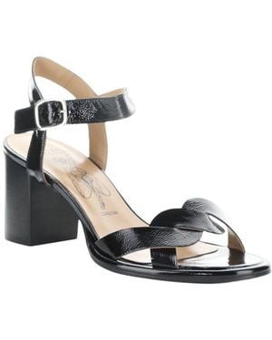 Fly London Moji Patent Sandal - Metallic