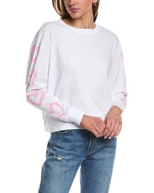 Chrldr Boatneck Top - White