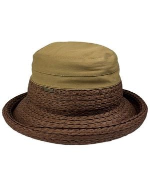 Nicole Miller Bucket Hat - Brown