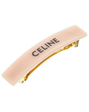 Celine Hair Clip - White