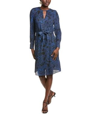 BOSS Dibanori3 Midi Dress - Blue