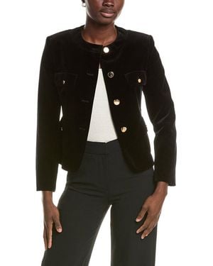Max Mara Studio Ilex Velvet Jacket - Black