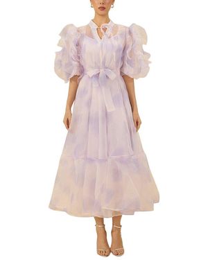 MIRA RICHI Embellished Maxi Dress - Pink
