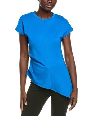Gracia Asymmetrical Top - Blue