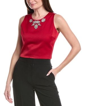 Generation Love Opal Satin Top - Red