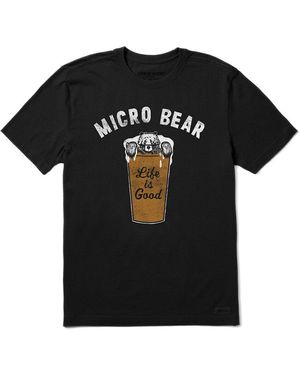 Life Is Good. Crusher T-Shirt - Black