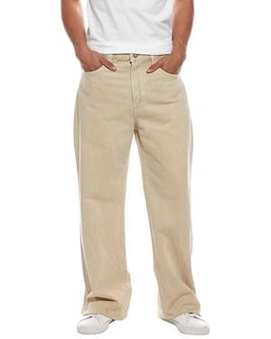 Hudson Jeans Luca Astor Wide Leg Jean - Natural