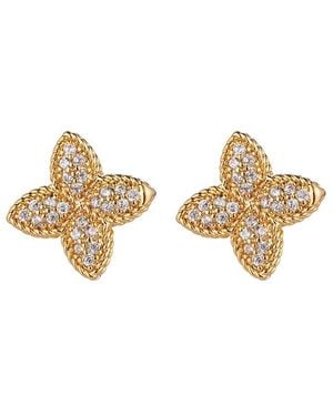 Eye Candy LA Cz Stud Earring - White
