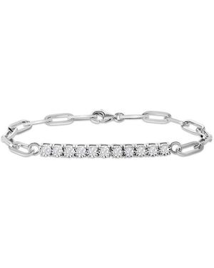SuperJeweler 1.00 Ct. Tw. Lab-Grown Diamond Necklace - White