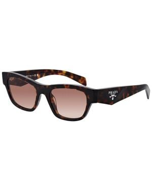 Prada Prb09S 52Mm Sunglasses - Brown