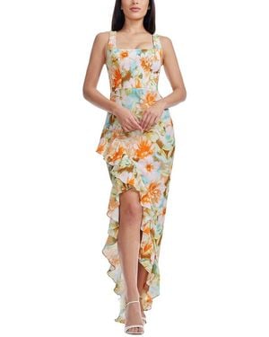 Dress the Population Charlene Maxi Dress - Metallic