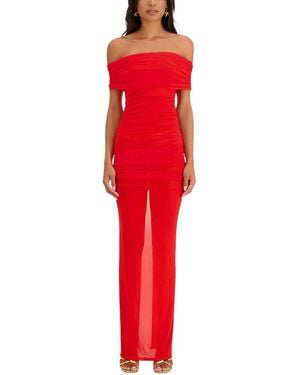 Alma King Maxi Dress - Red