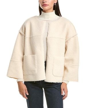 La Fiorentina Teddy Jacket - Natural