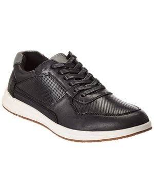 English Laundry Sonny Leather Trainer - Black