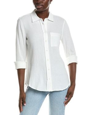 Jones New York Pocket Shirt - White
