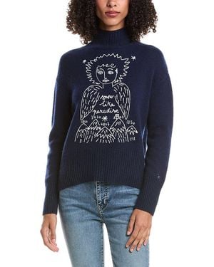 Rossignol Wool & Cashmere-Blend Snow Angels Sweater - Blue