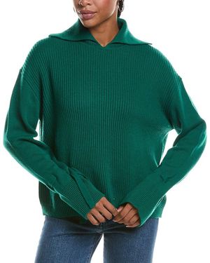 Diane von Furstenberg Mara Wool & Cashmere-Blend Jumper - Green