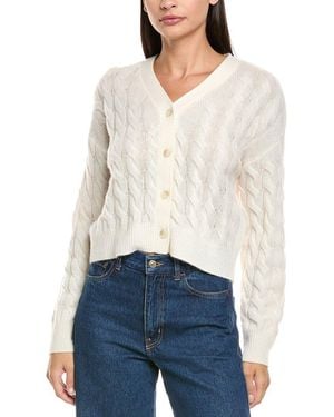 NAADAM Wool & Cashmere-Blend Cardigan - White